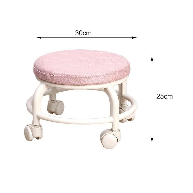 Round Roller Stool